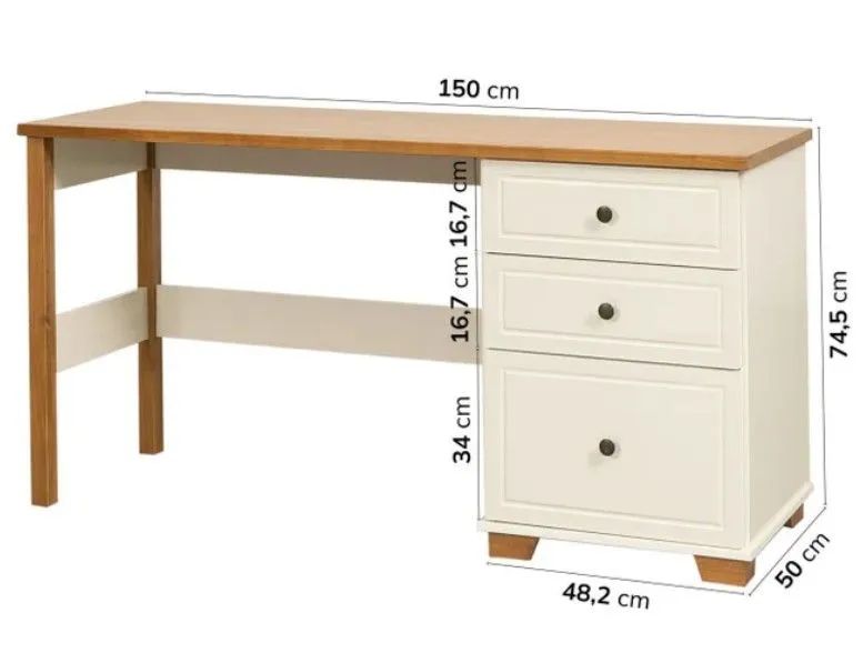 Conjunto Escritório: Estante + Mesa.  - Foto 2