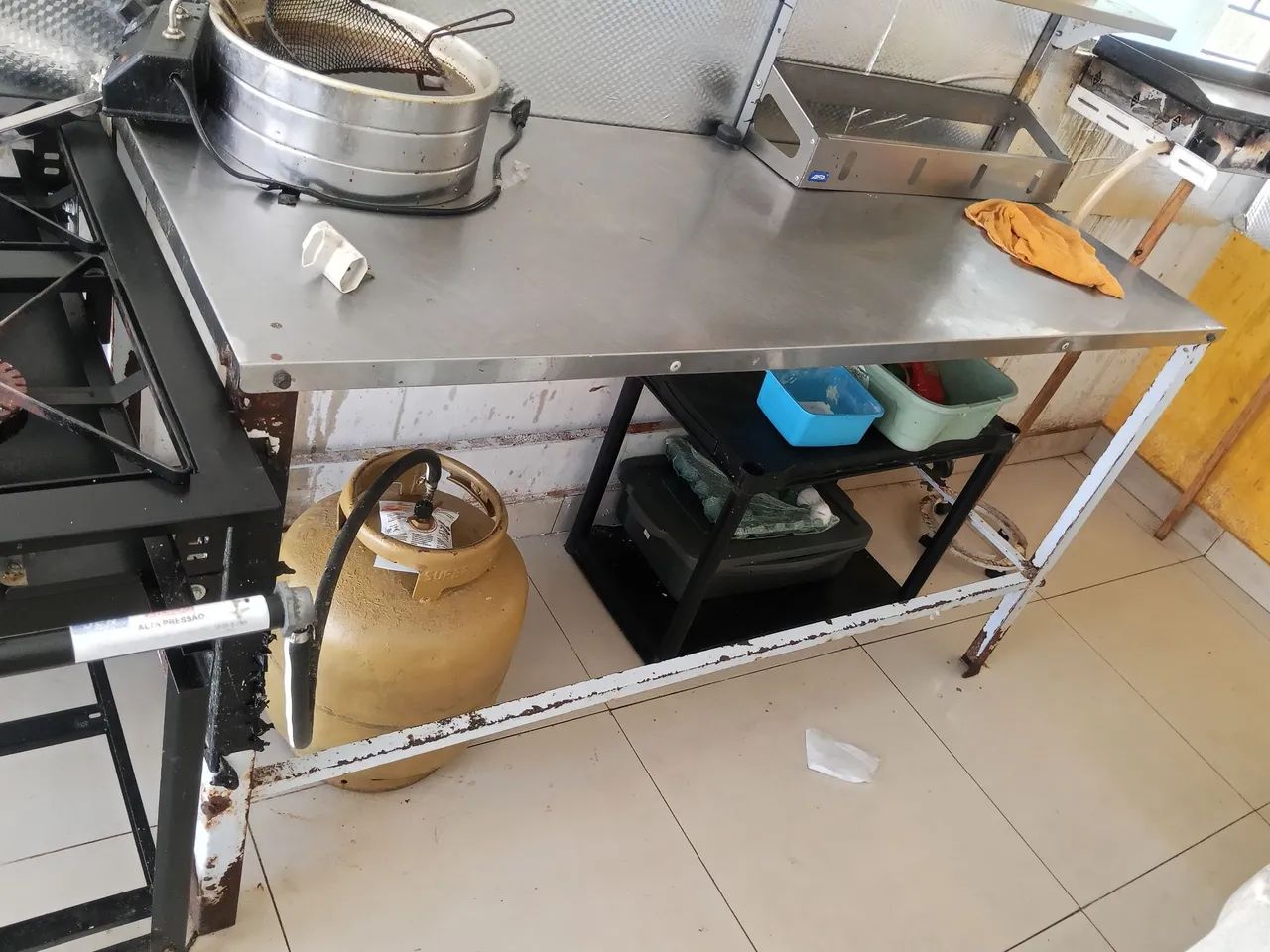 Mesa inox 1,40x40 - Foto 2