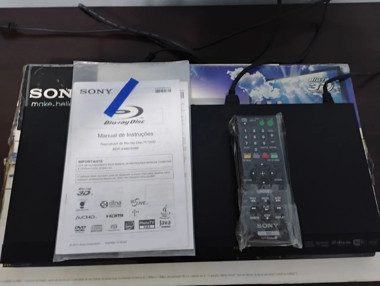 Sony Blu-ray BDP-S580 Todo perfeito - Foto 4