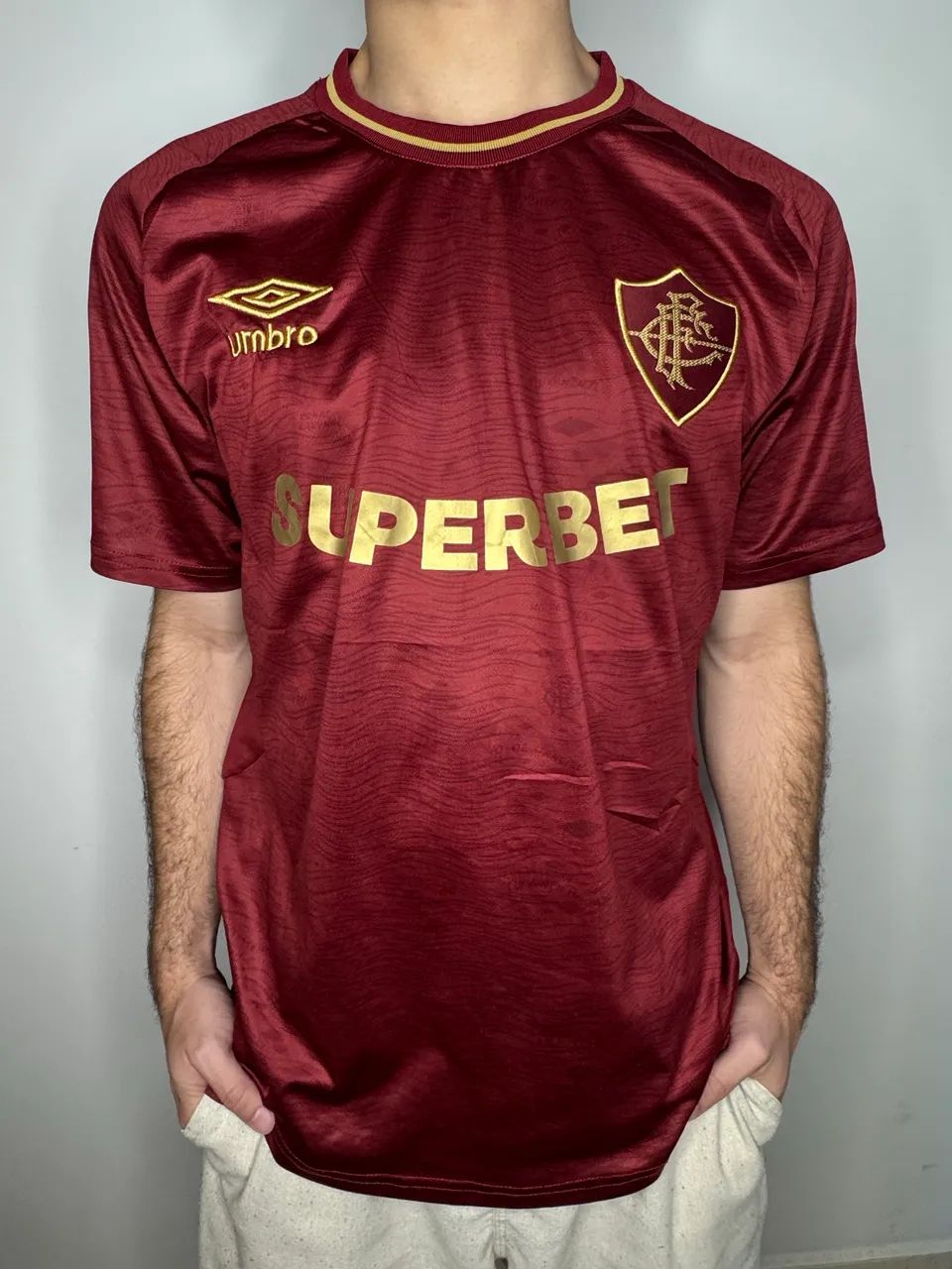 Camisa Fluminense III Grená 2025 