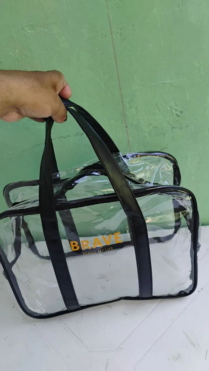 Bolsa transparente grande  - Foto 4