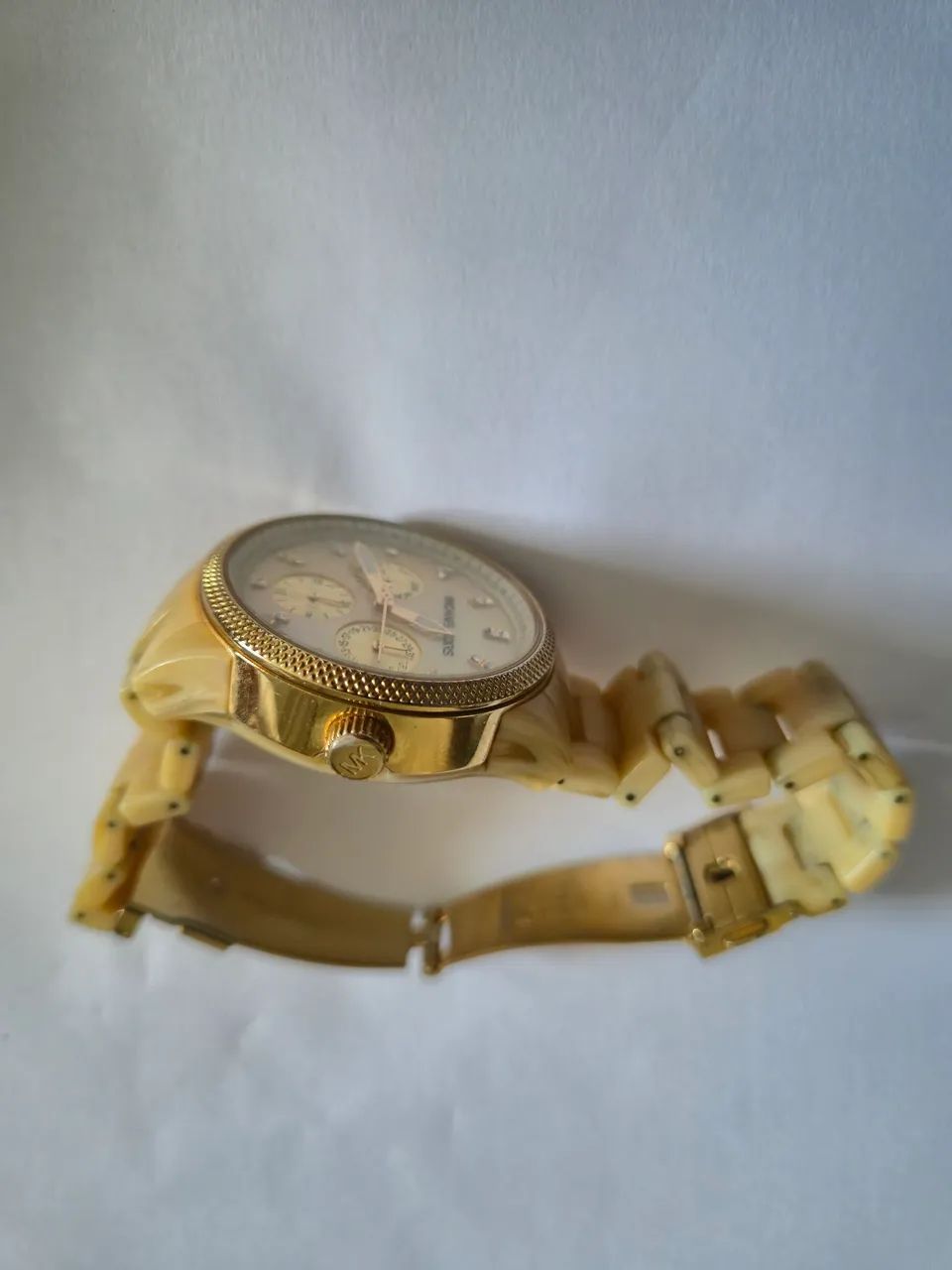 Relógio Michael Kors MK5039 Bege - Foto 4