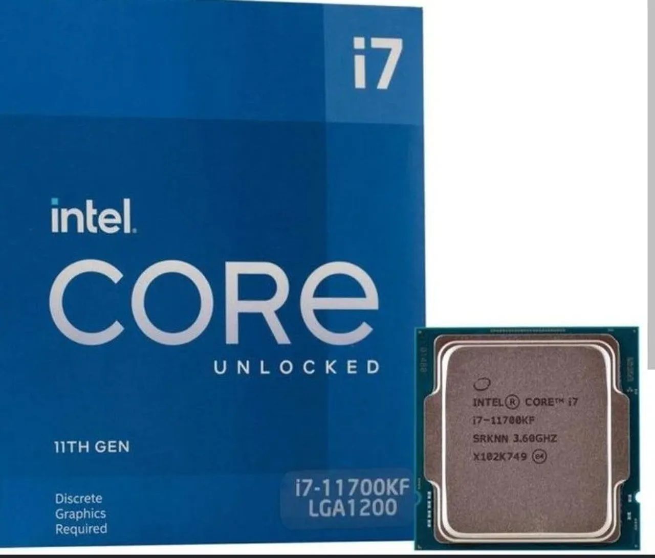 Processador Intel i7 11700KF c/nota fiscal  - Foto 3