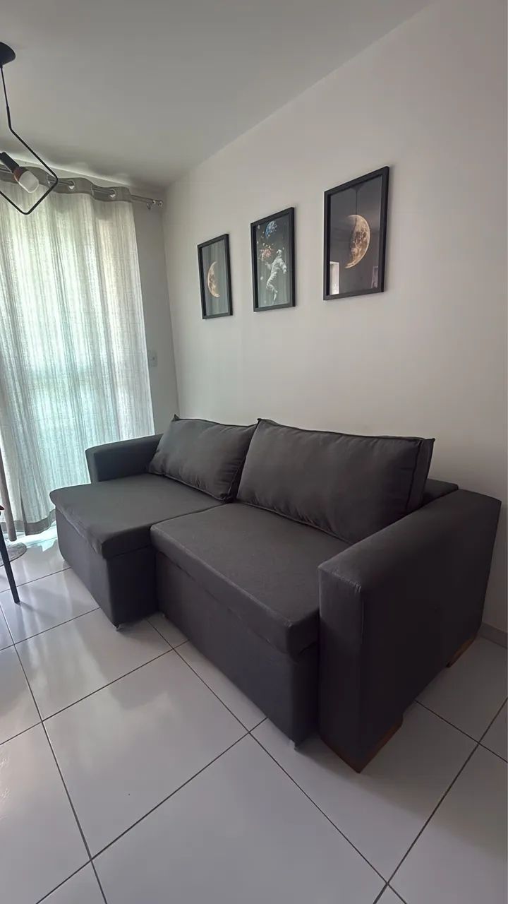 Sofá Retrátil Slim 2,20m | Fabricação Sob Medida