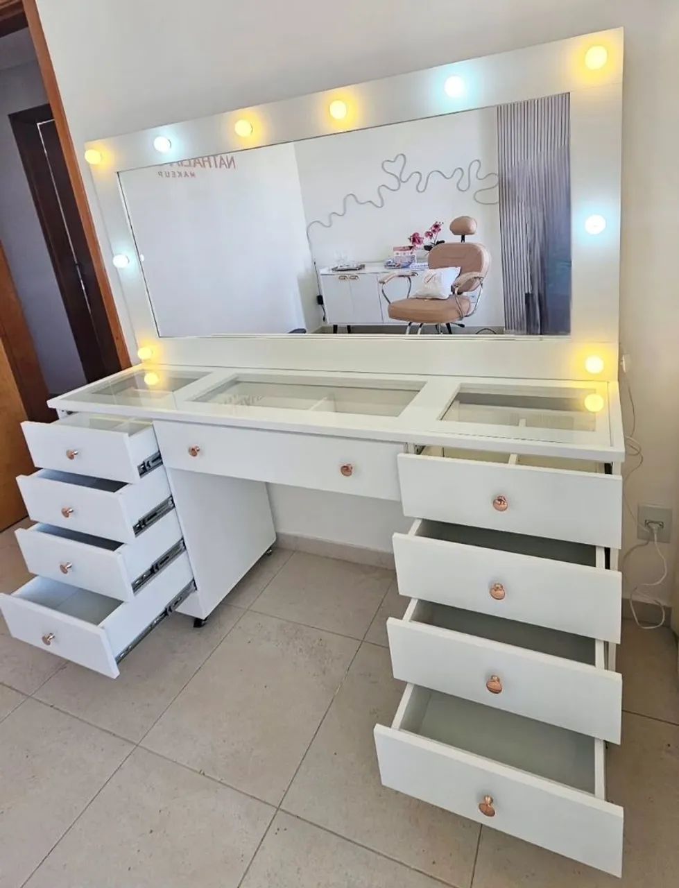 Penteadeira Camarim Completa L 1.70 M