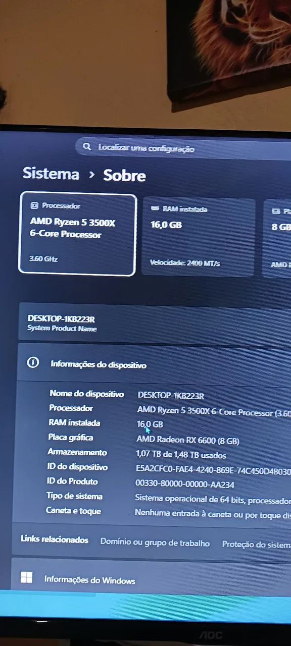 Ryzen 5 3500x troco