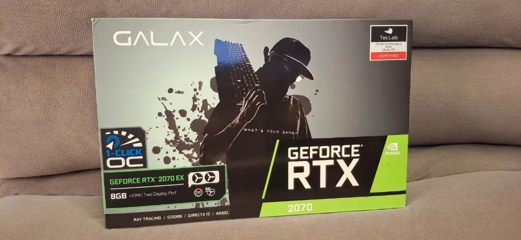 GPU. GALAX GeForce RTX 2070 EX - 1 Click OC