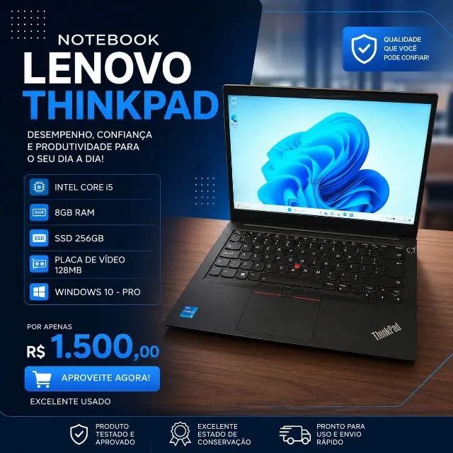 Notebook Lenovo ThinkPad