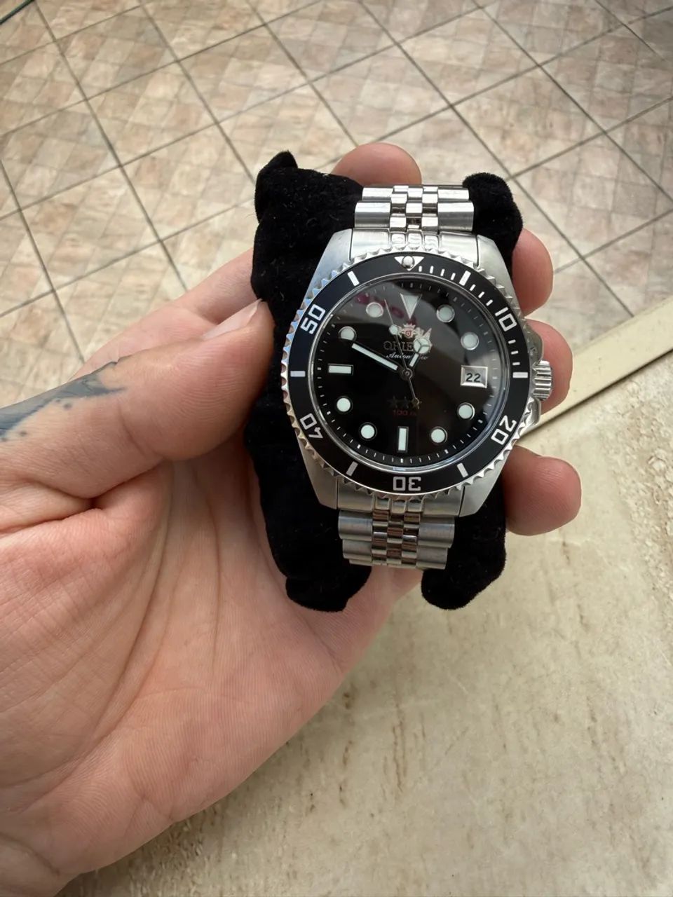 Relógio Orient Submariner 39mm - Foto 2