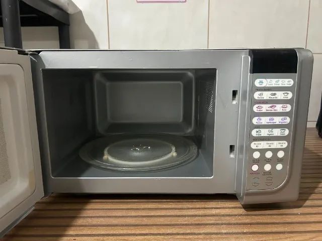 Vendo Microondas Electrolux - Cinza, Entrega e Garantia Inclusas!!! - Foto 5
