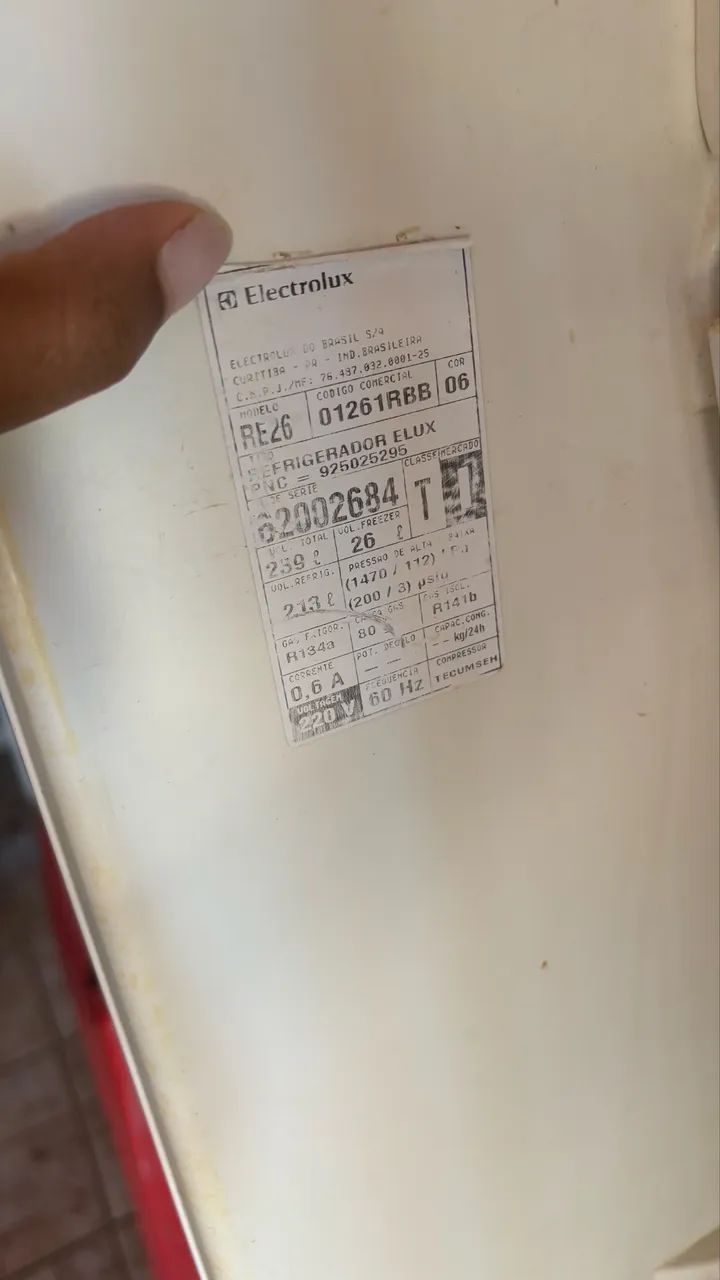 Geladeira usada 370 reais  - Foto 4