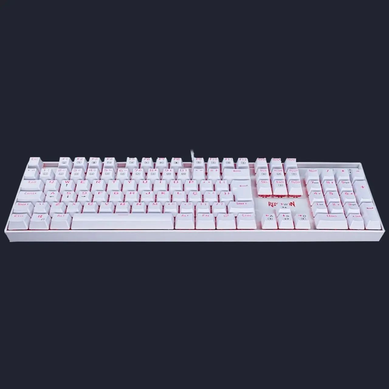 Teclado mecânico Red Dragon Mitra White - Foto 2