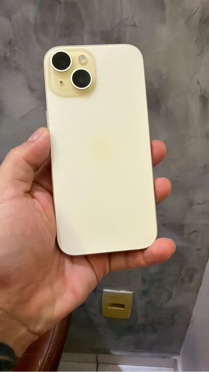 iPhone 15 128g bateria 92% cor amarelo 