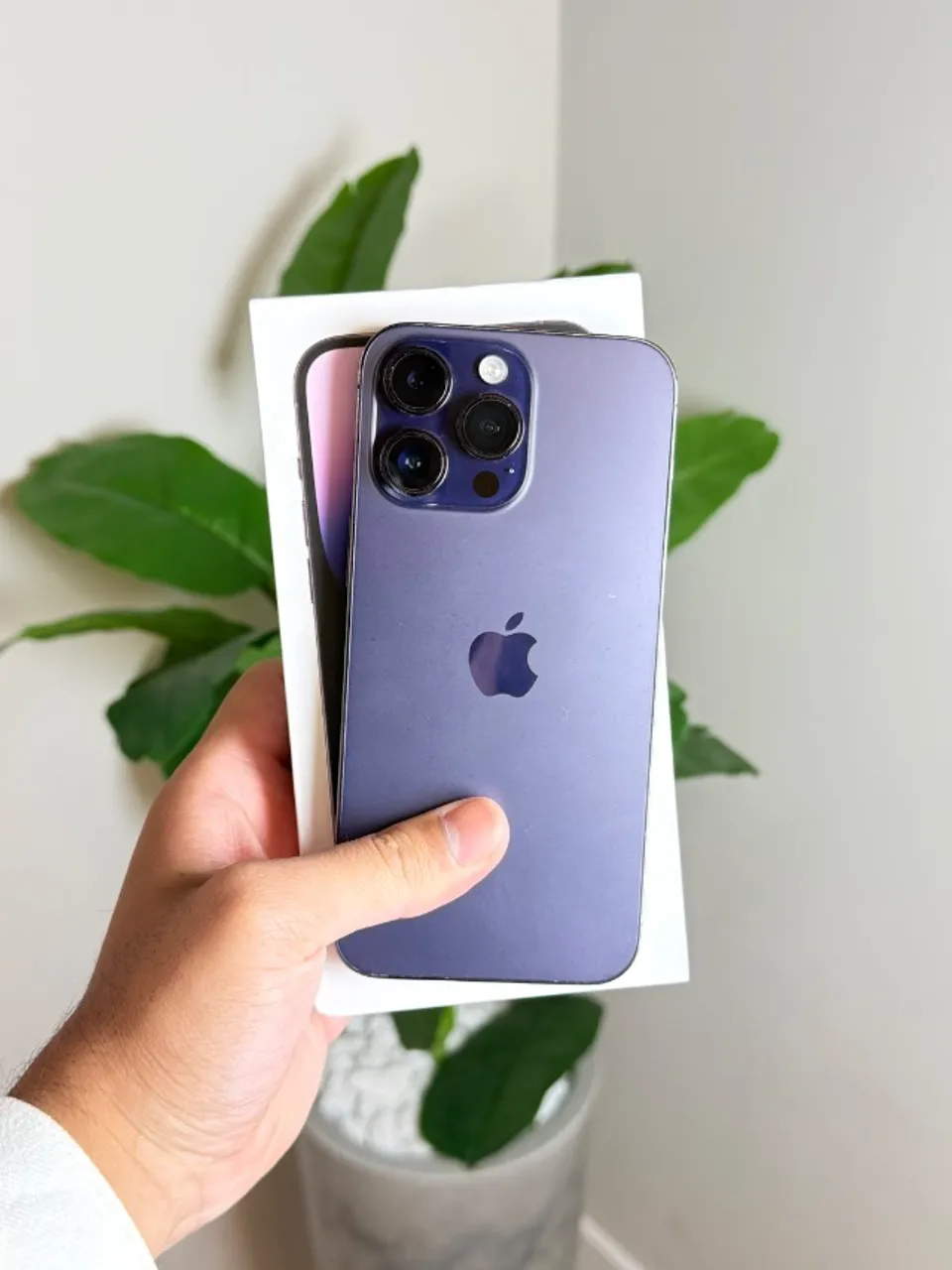 iPhone 14 Pro 256GB 84% Roxo( S/caixa ) -- Loja física com