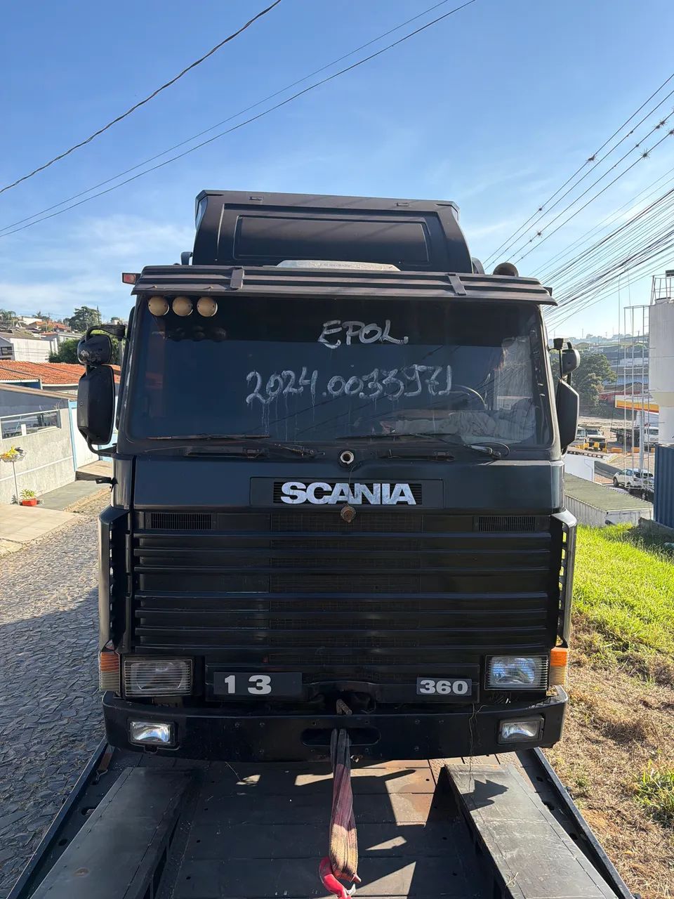 Cabine Scania R113  Painel Redondo 