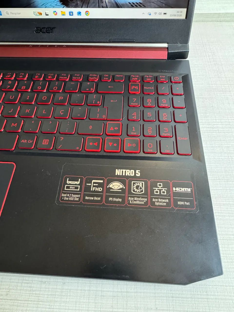 Notebook gamer Acer Nitro 5 - Foto 4
