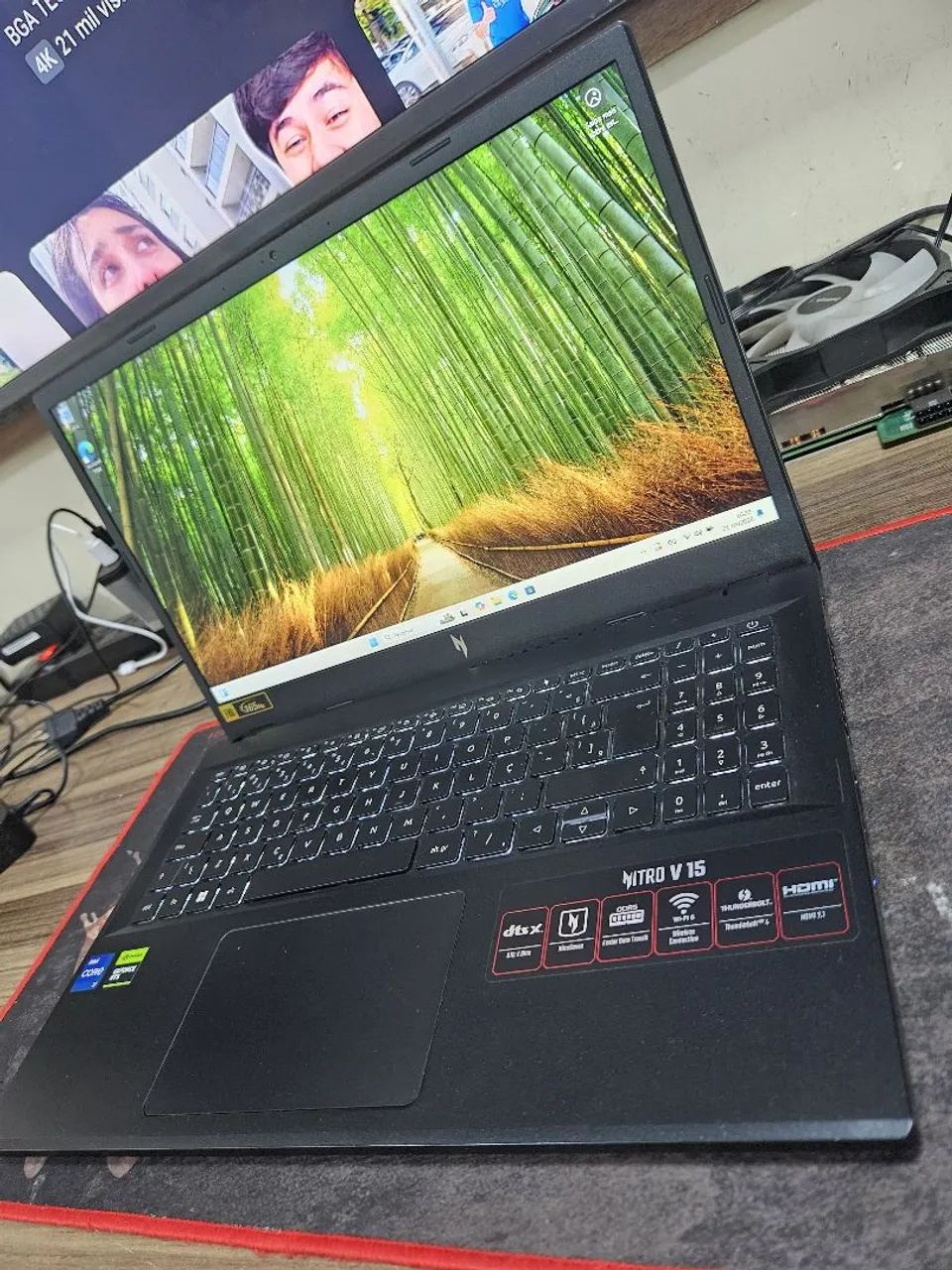 Notebook Gamer Nitro v15 i7 13th rtx 4050 16gb 165hz zero    - Foto 5