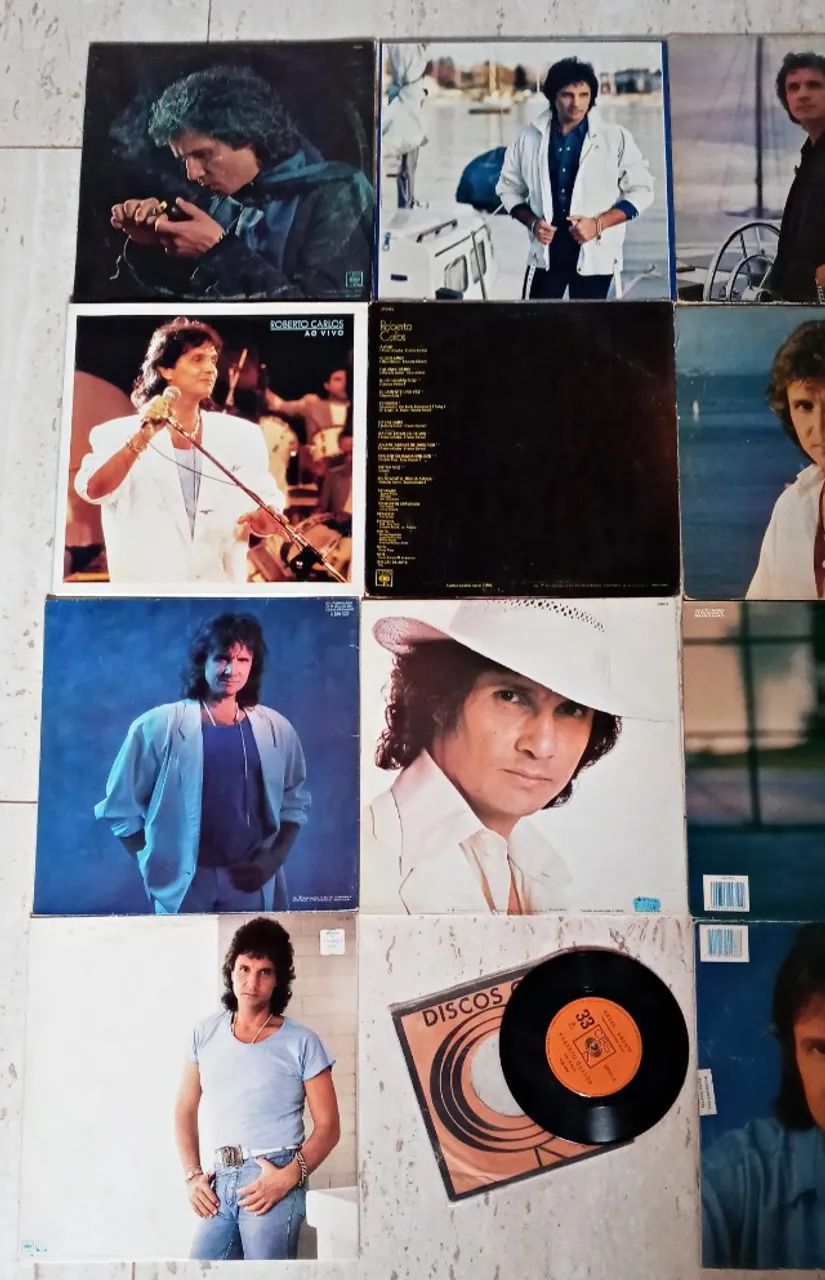 11 Lps Roberto Carlos + Compacto Amada Amante - Foto 4