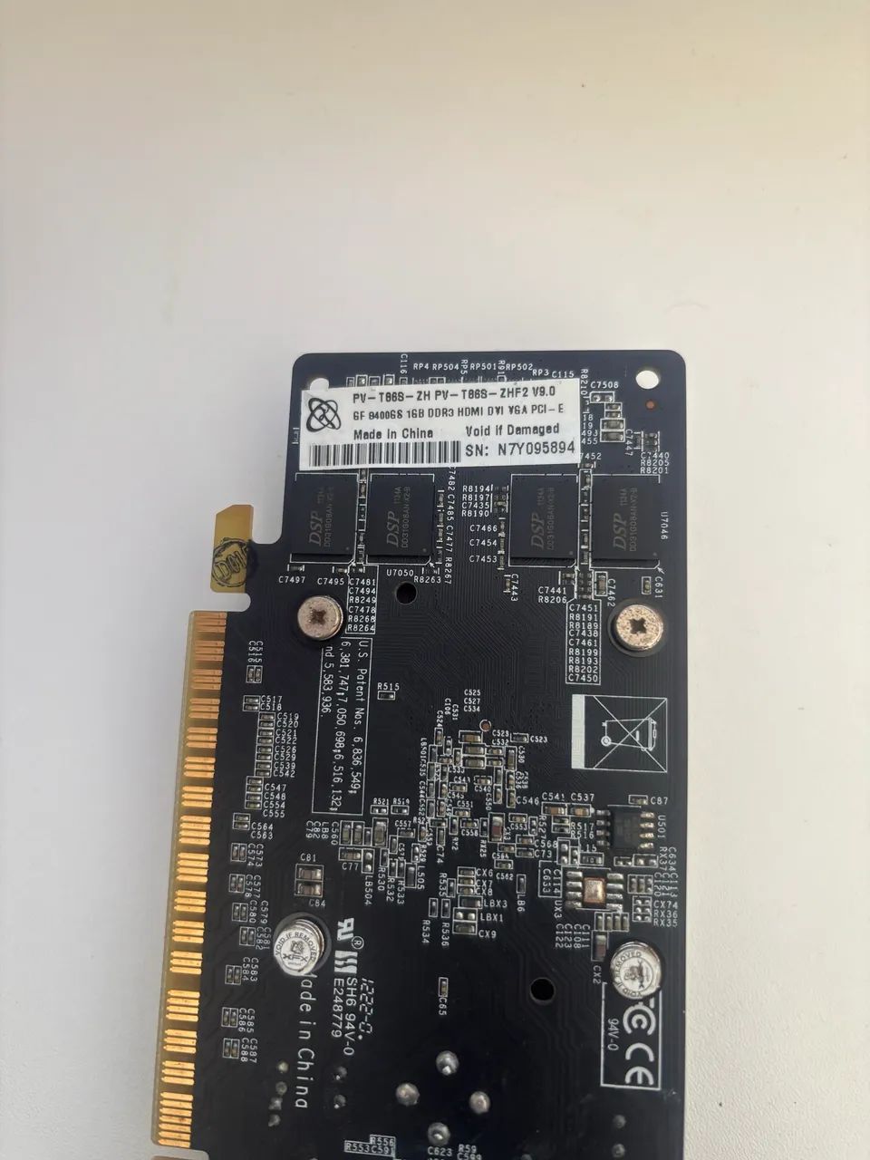 Placa de vídeo GeForce 8400 1Gb - Peças de Hardware - Líder