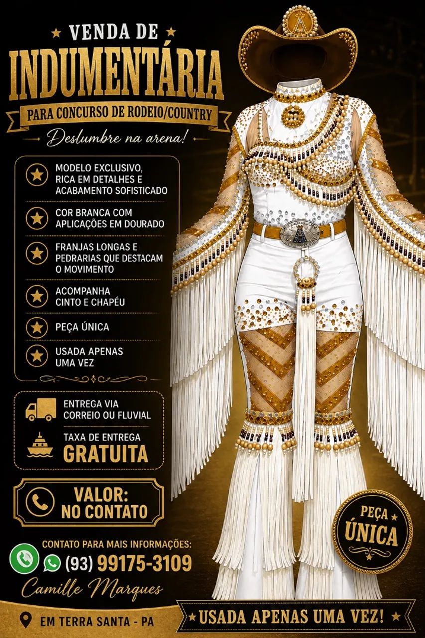 Roupa country 