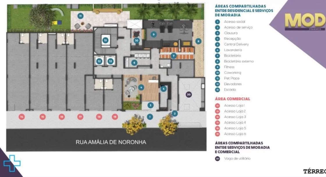 Studio para venda em Pinheiros com 1 quarto, 22m² - Foto 3