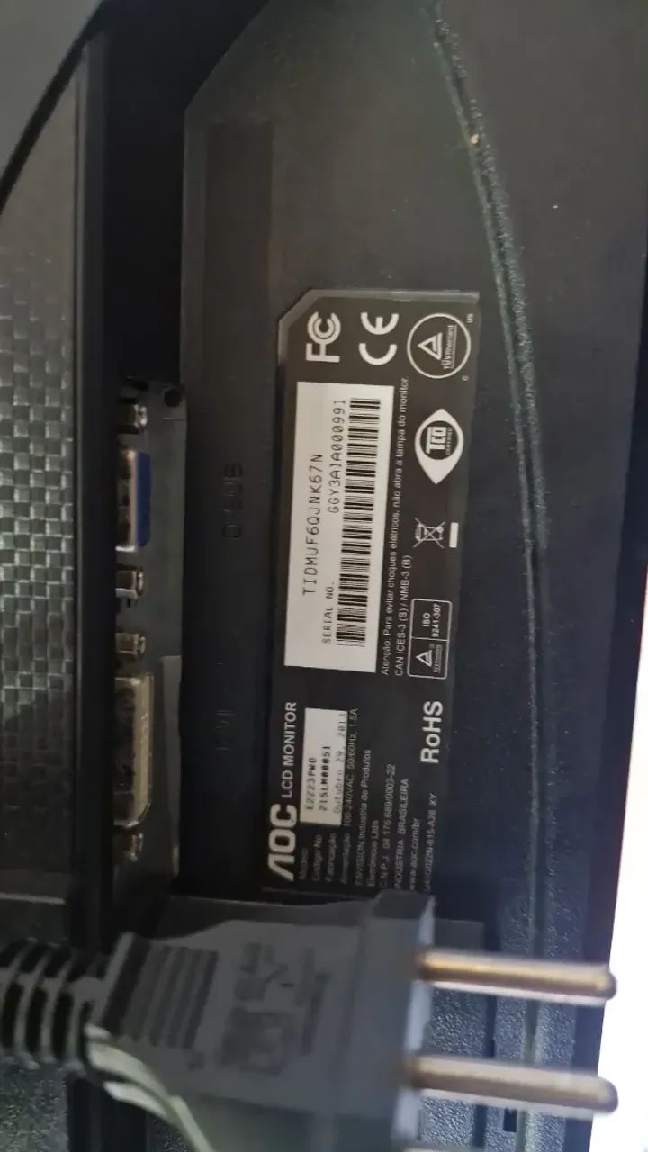 Monitor AOC E222EpW - Foto 2