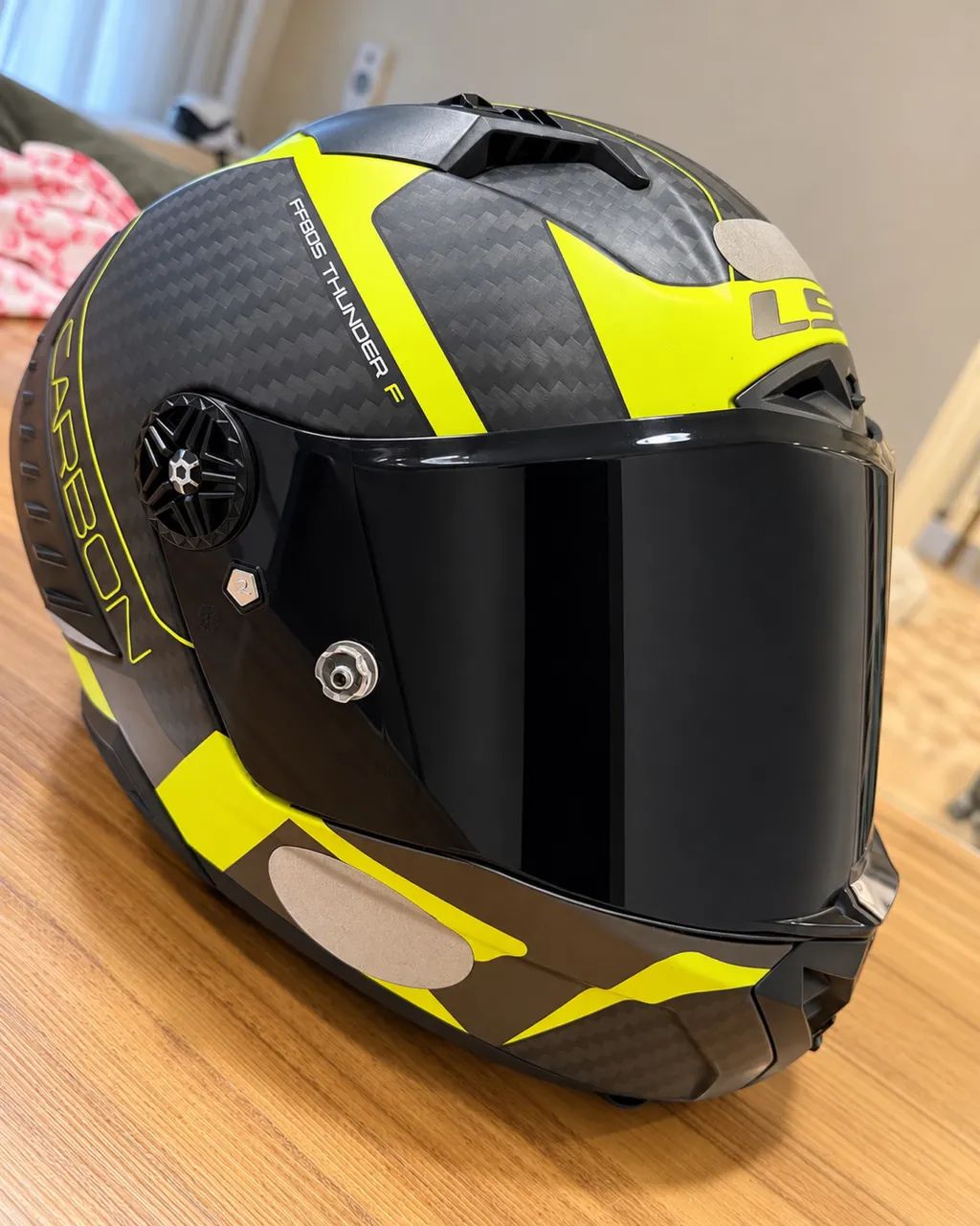 Capacete LS2 FF805 Thunder Carbon - Foto 3