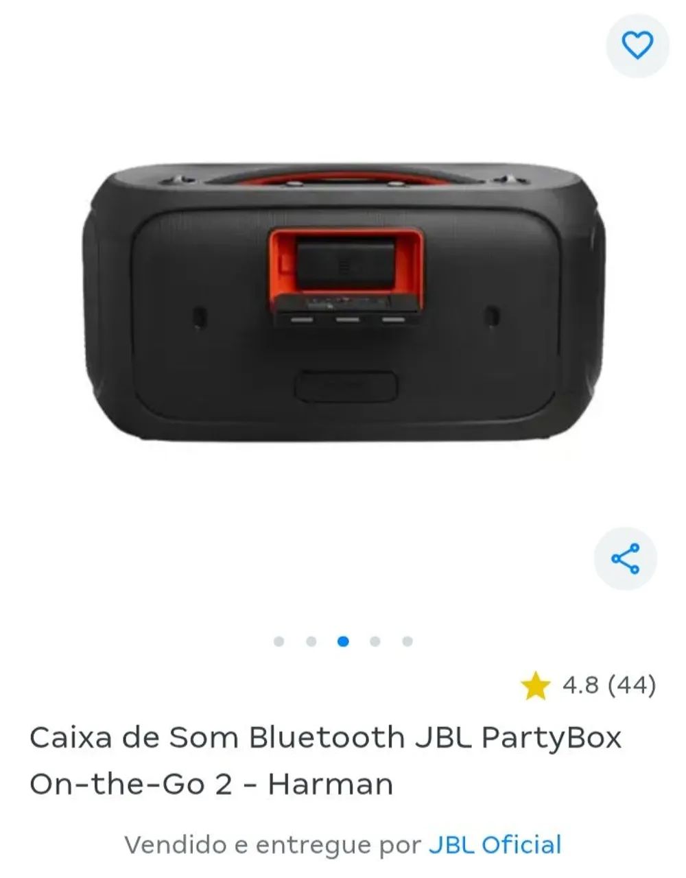 JBL Partybox On The Go 2 - Foto 4