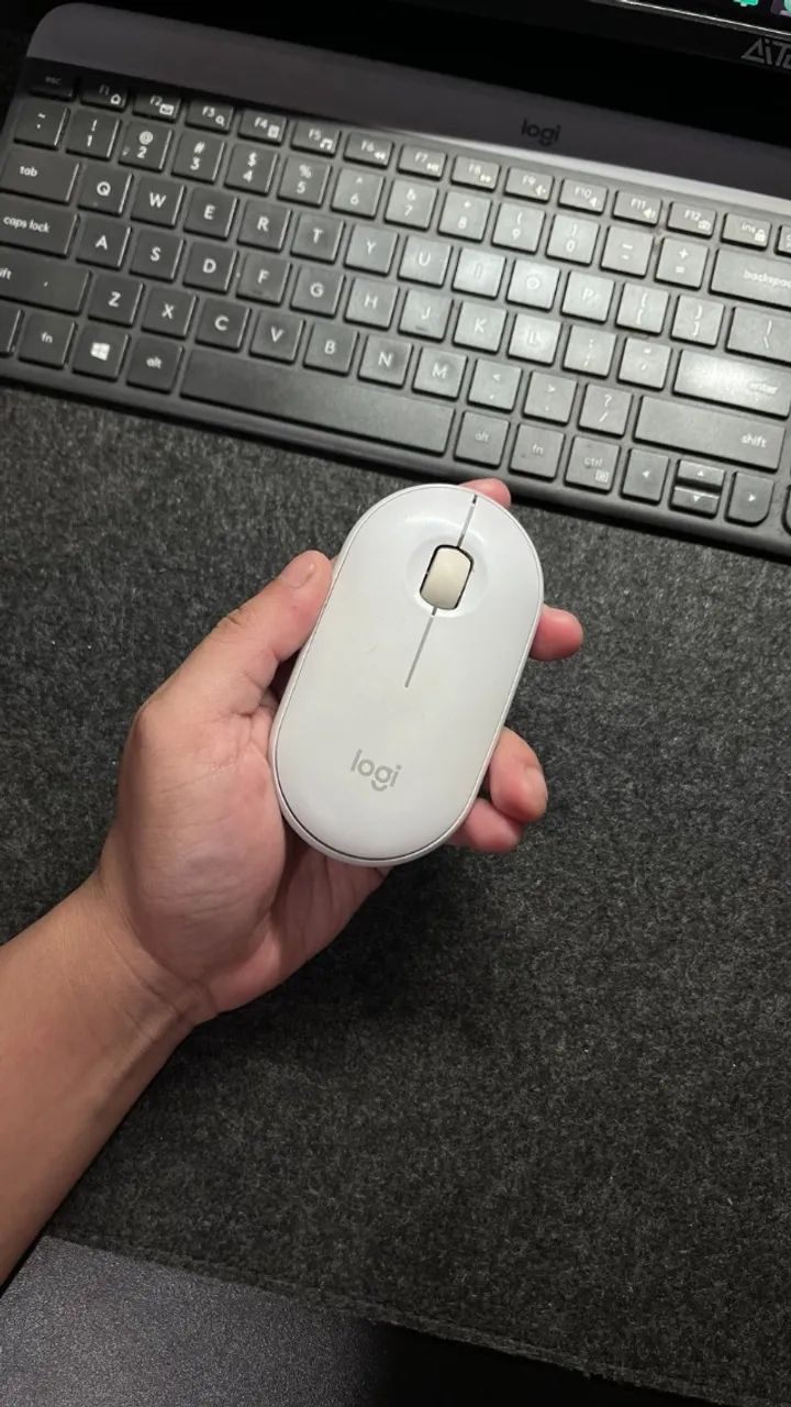 Mouse Logitech Pebble Bluetooth - Ideal para Notebook - Foto 5