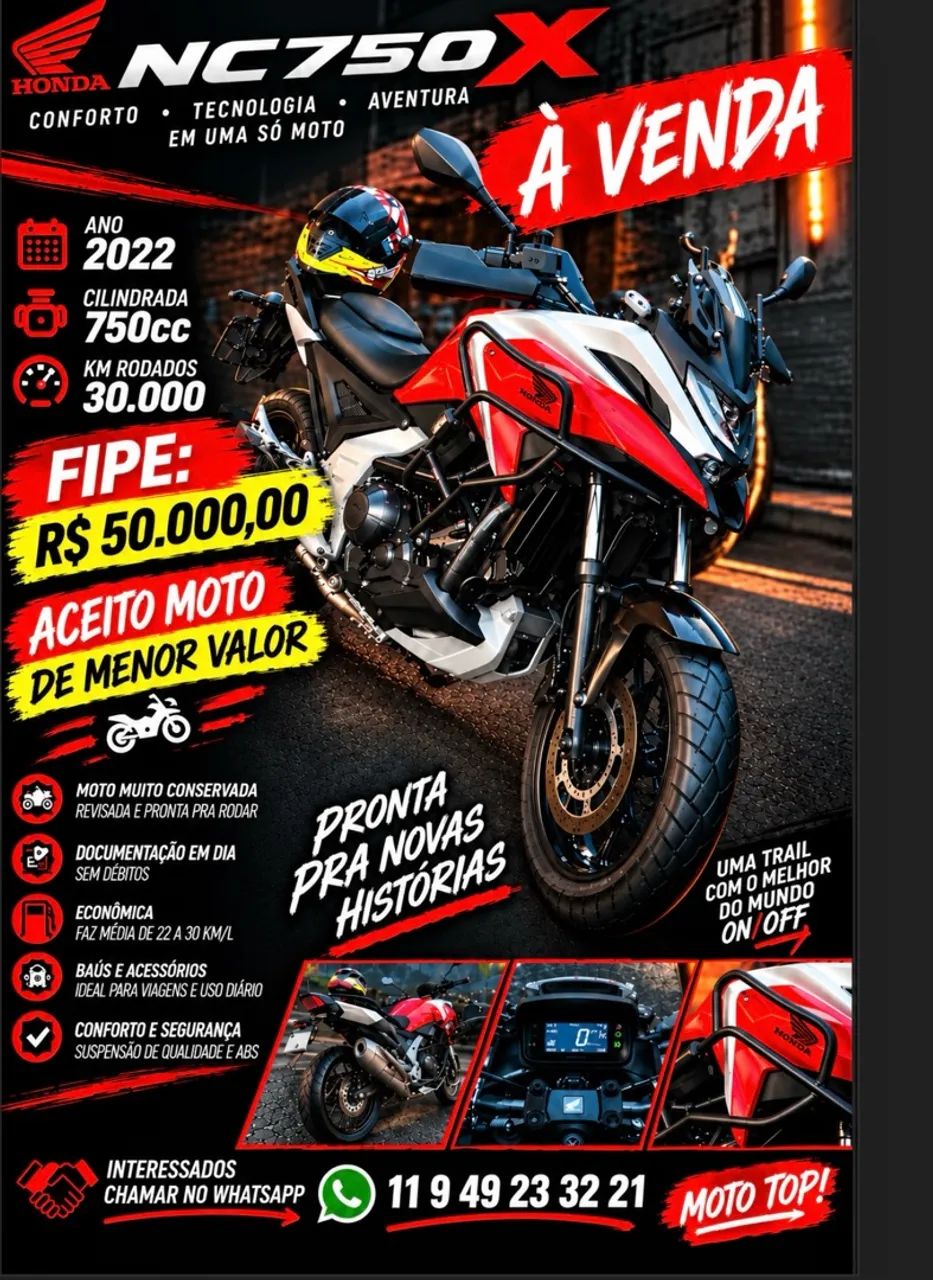 Vendo nc750x