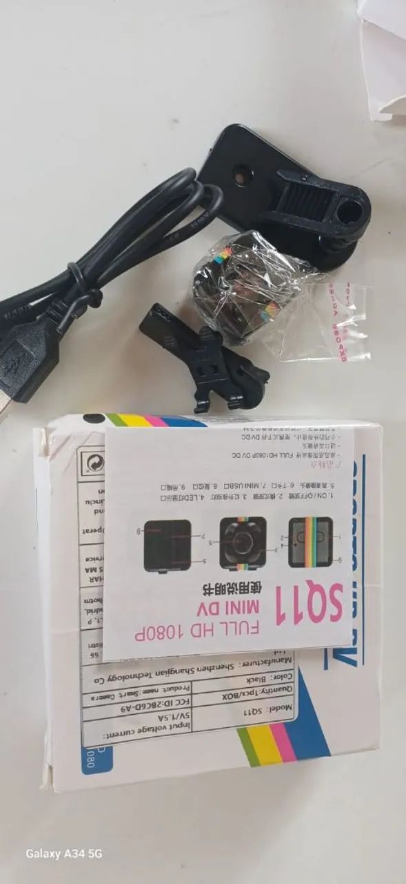 Mini Câmera Espiã e Esporte  - Foto 2