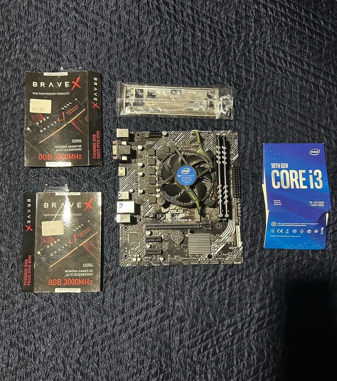 Kit i3100f - 16GB RAM - H410M-E