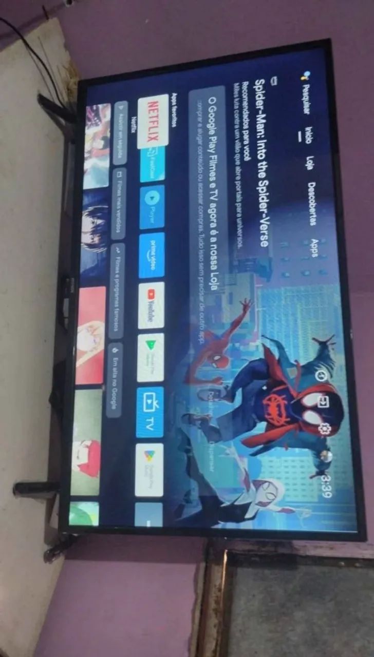 Vendo tv smart 45 polegadas,único dono/semi nova 