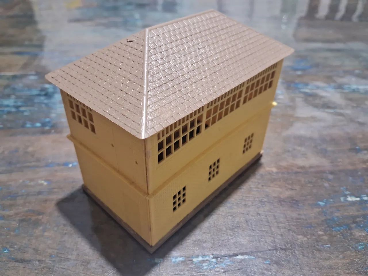 Ferromodelismo Cabine de estação HO  - Foto 4