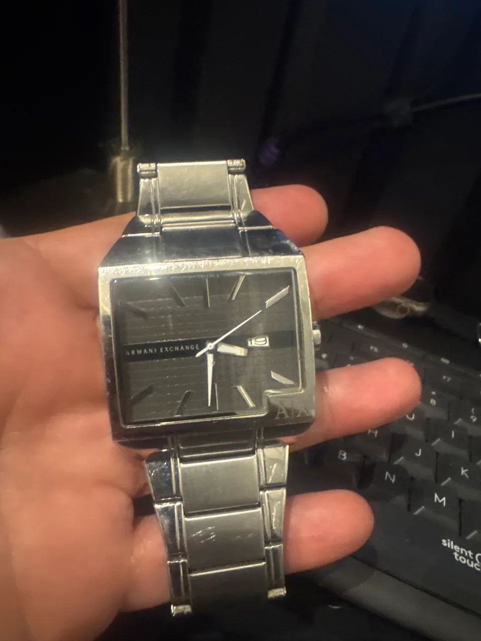 Relógio Armani Exchange AX2003 Original - Aço Inox - Foto 2