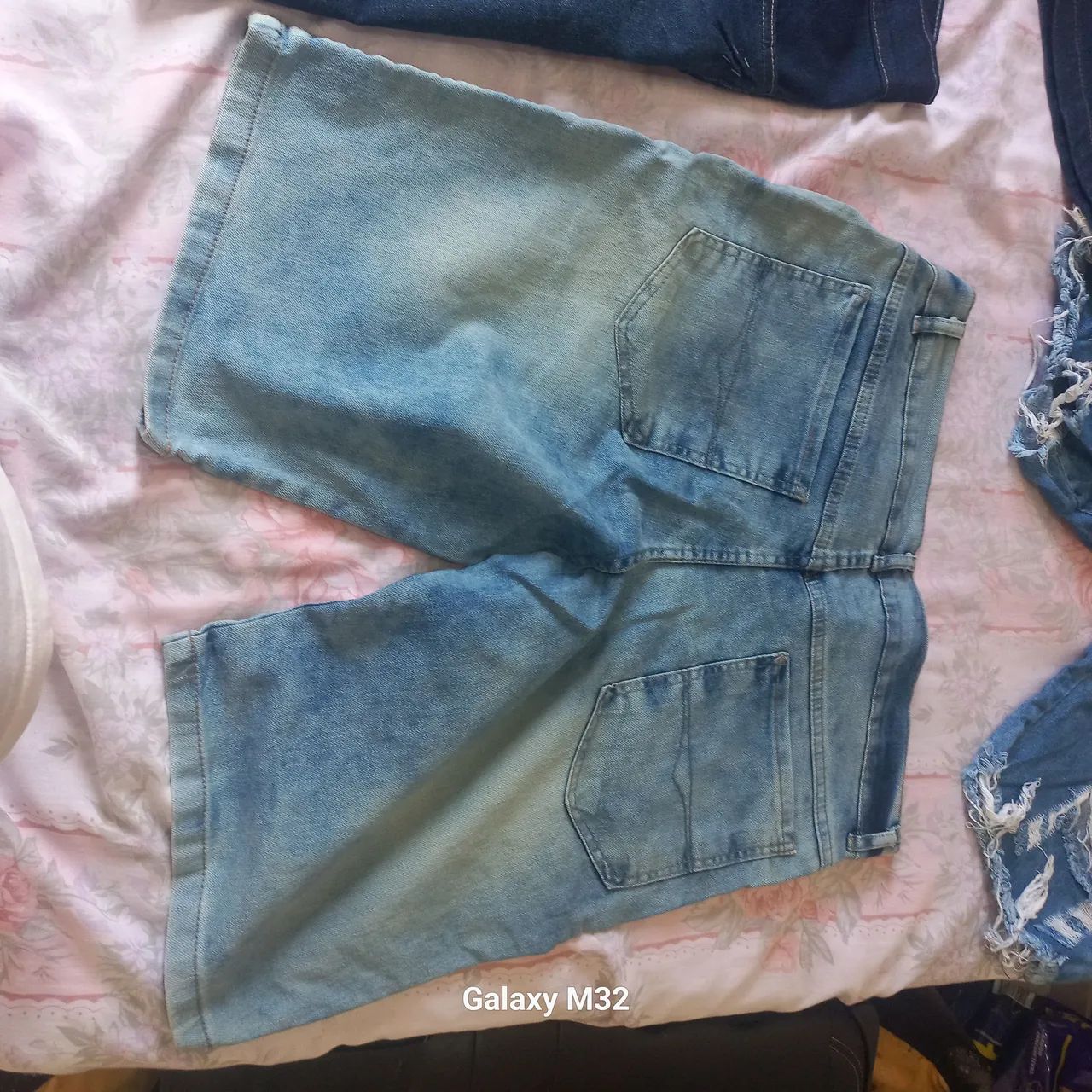 4 Bermuda jeans masculina nova - Foto 4