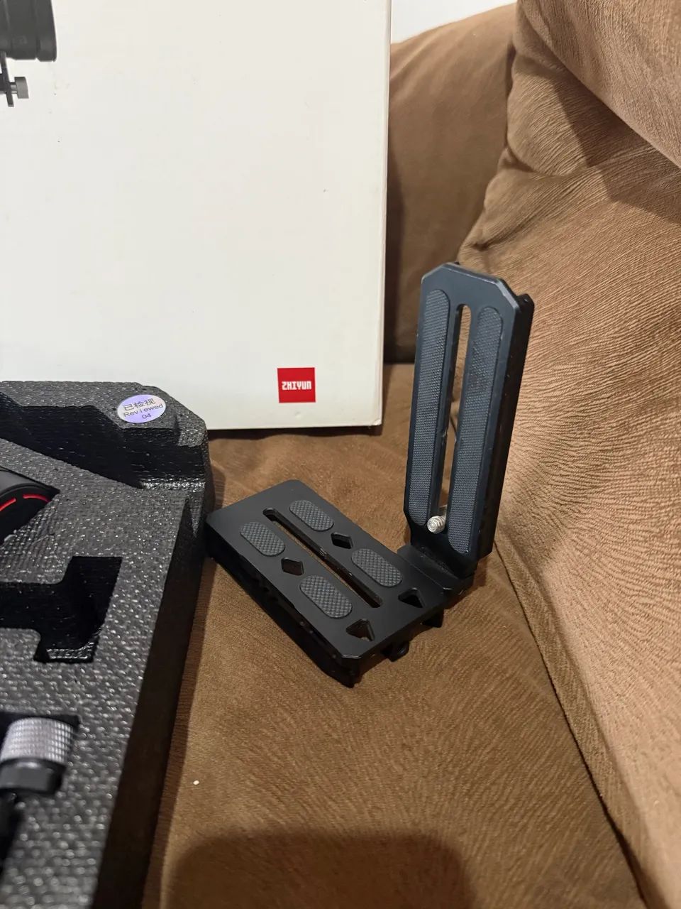 Gimbal Zhiyun Weebill S com Plate em L e 4 Bateriais - Foto 4