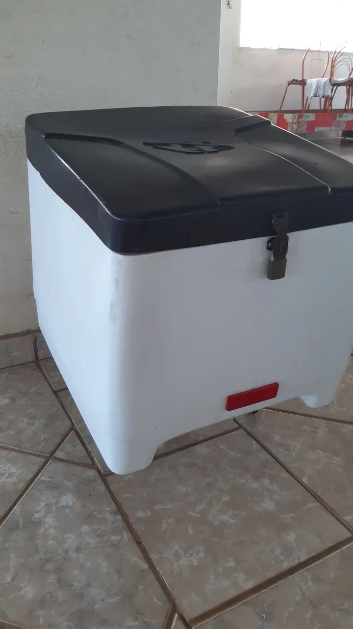 Baú Moto Resiplastic 90L - Foto 2