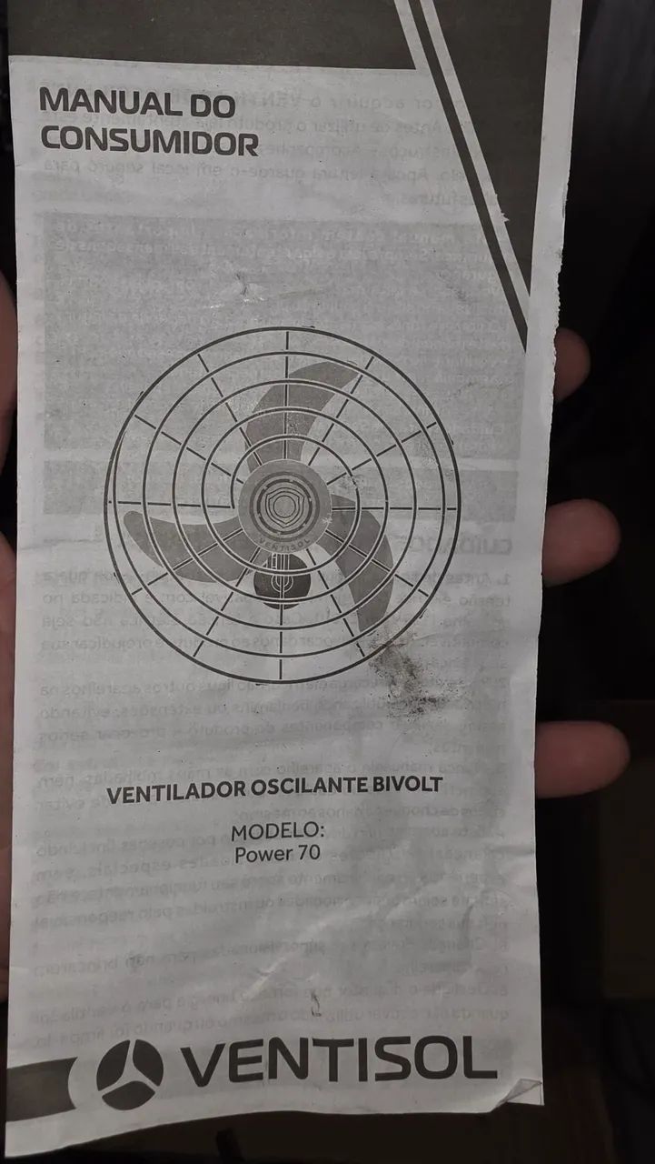 Ventilador de Parede VENTISOL Power 70  - Foto 4
