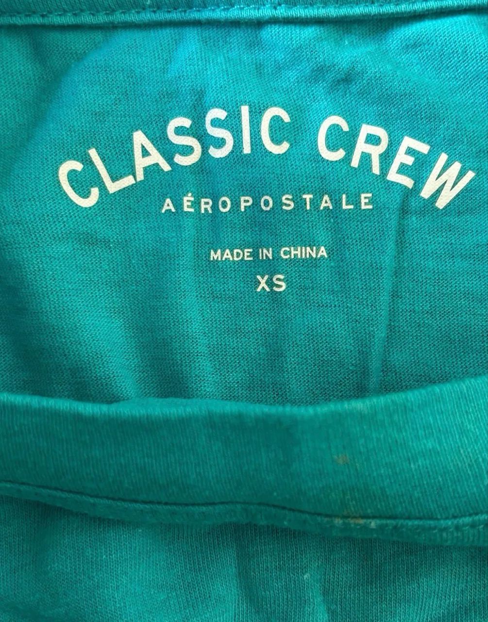 blusa aeropostale classic crew verde - Foto 3