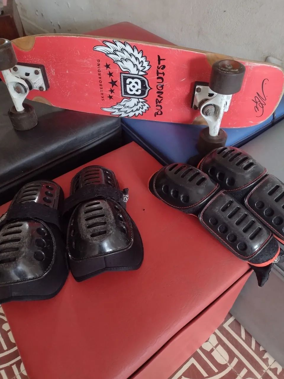 Skate com acessórios  - Foto 2
