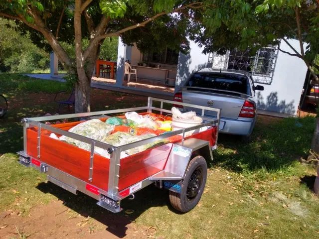 Vendo carretinha nova 100% - á vista - pronta entrega - Foto 3