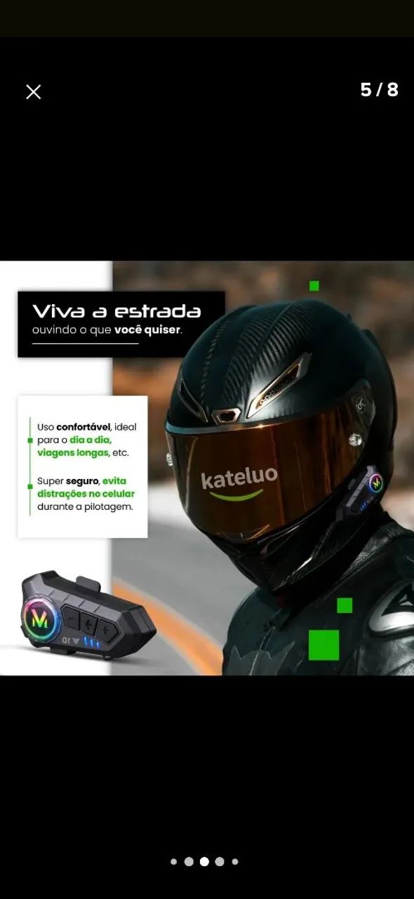 Fone para capacete - Foto 3