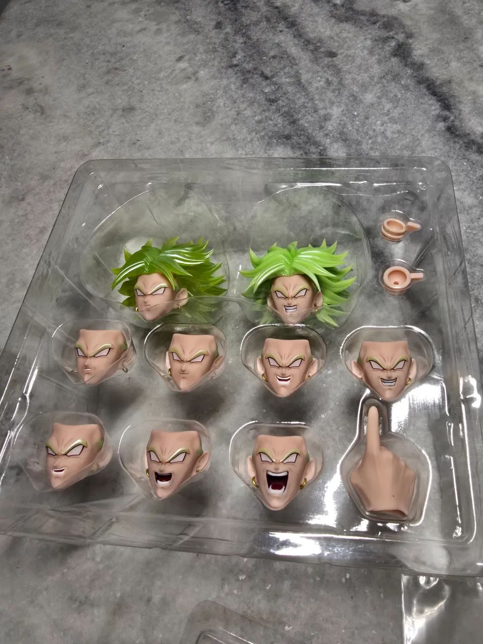 Dragon Ball Z Heads Broly DKO para Kong e ZT  - Foto 3