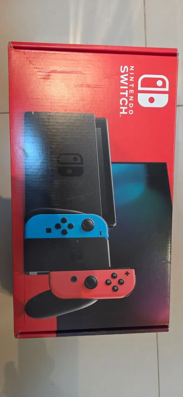 Nintendo Switch + 3 jogos