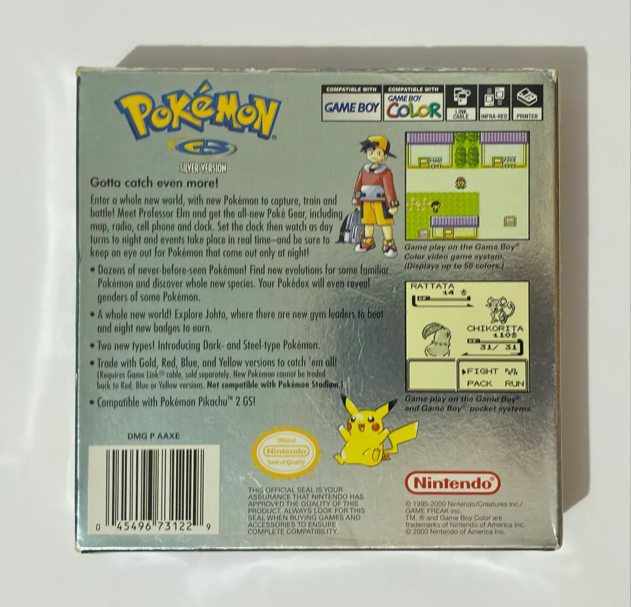 Pokémon Silver Original Nintendo Game boy color  - Foto 2