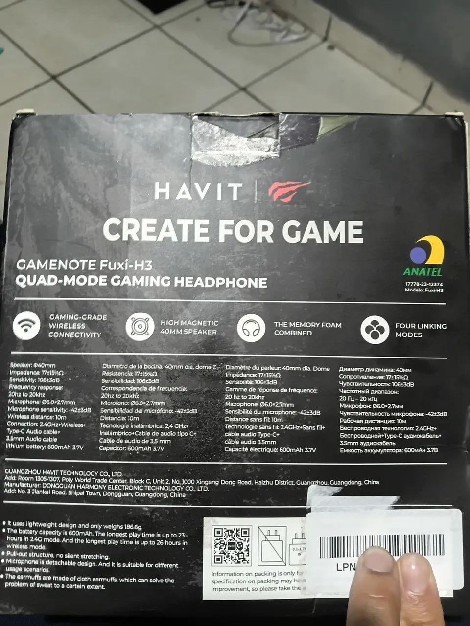 Fone game novo nunca usado  - Foto 2