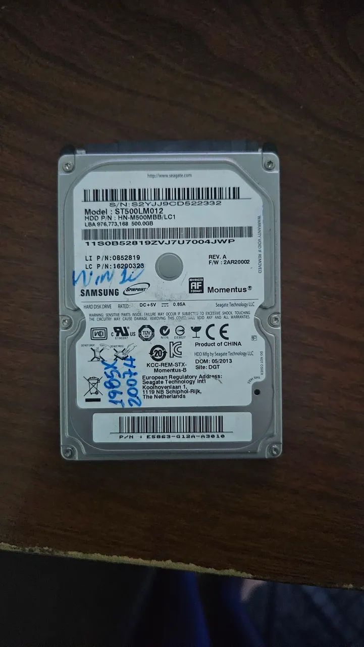 Hd 500gb