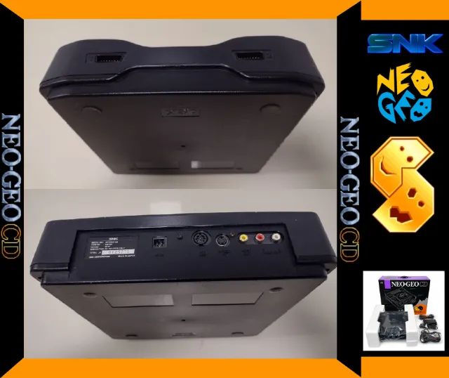 Snk Console Neo Geo Cd Top Loader Com 14 - Foto 5