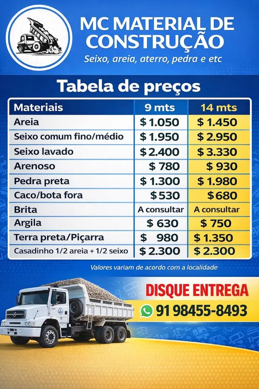 Seixos,  Areia branca, Aterros em geral - Foto 4